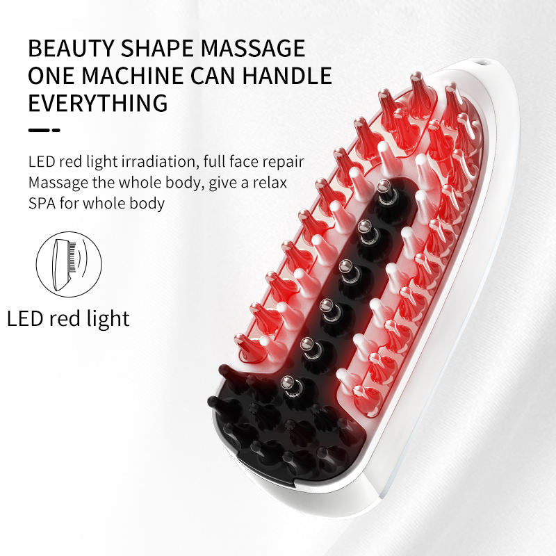 Red light scalp massager - massage brush design