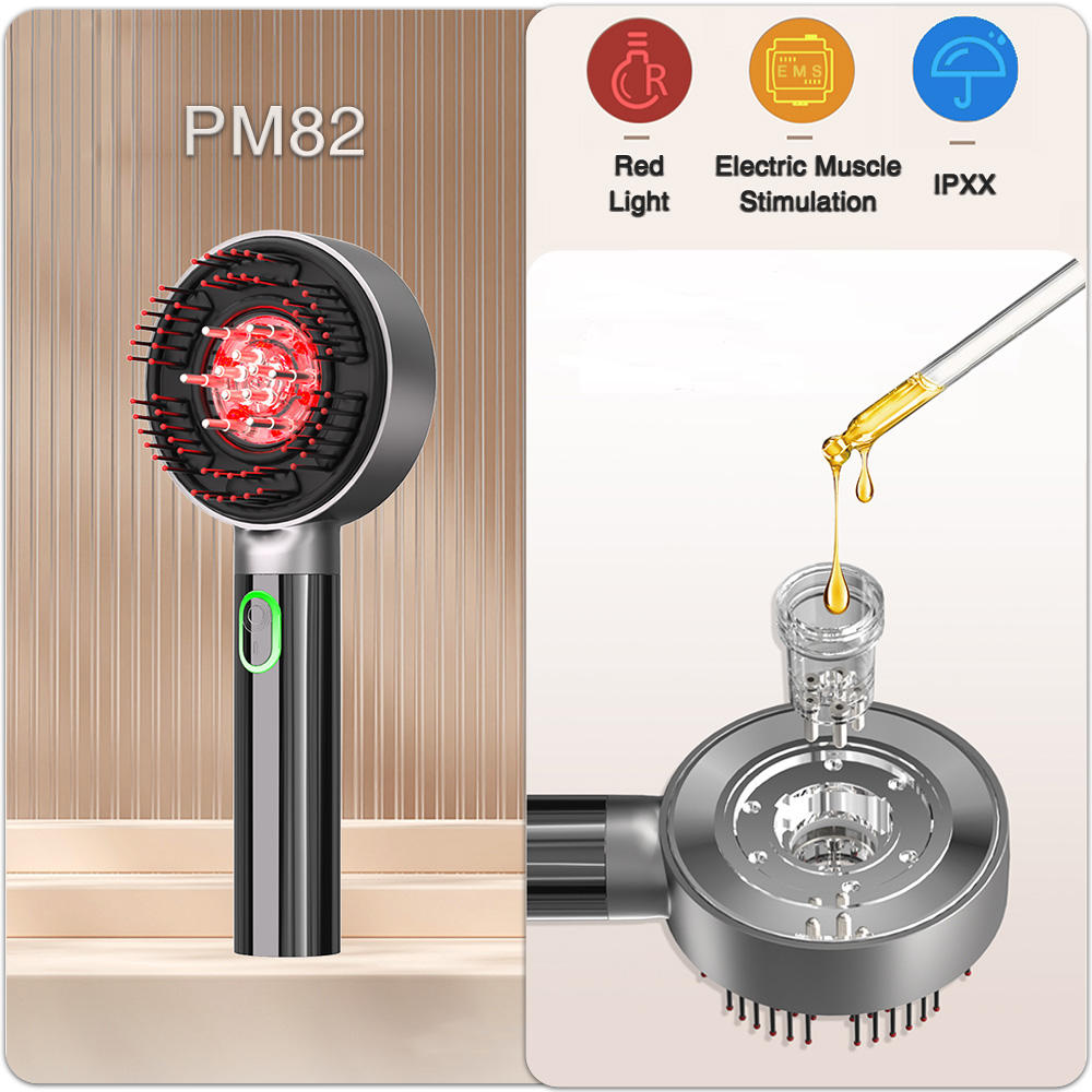 Red light scalp massager - infrared hair growth