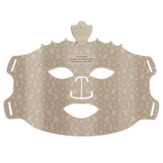 LED face mask - 7 colour light therapy front view