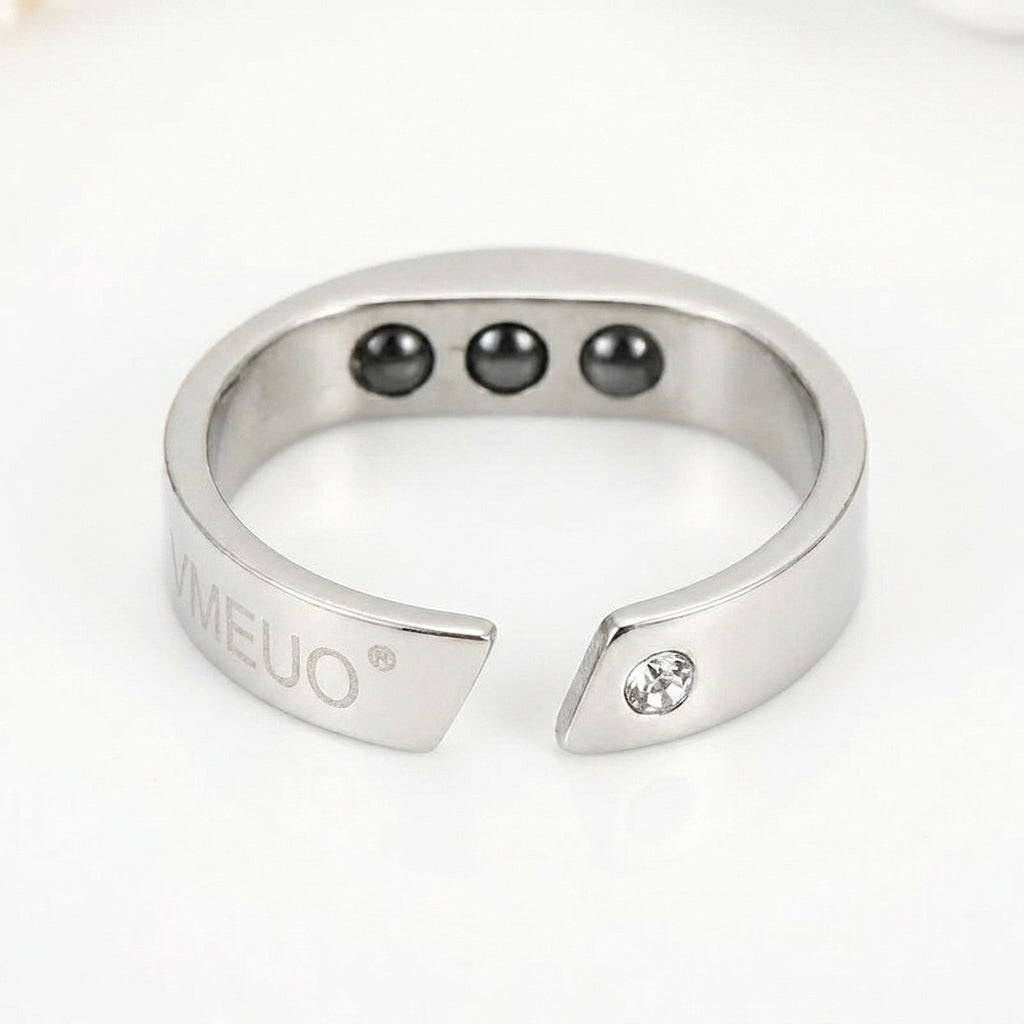anti snoring ring — hero topdown white