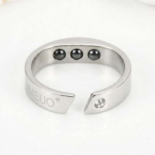 anti snoring ring — hero topdown white