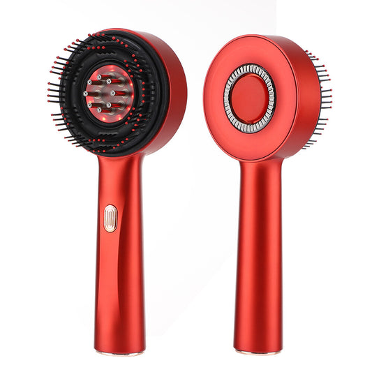 Red light scalp massager - LED therapy detail