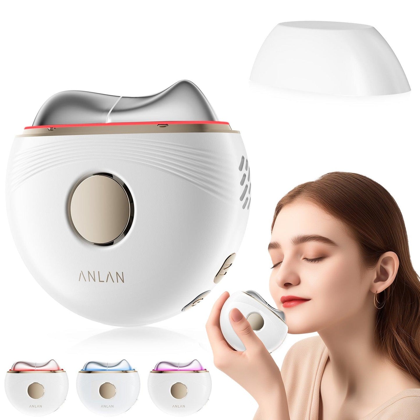 Shoporra Electric Gua Sha - Close-up product view with EMS technology